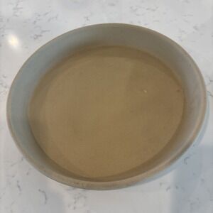 The Pampered Chef  11" Deep Dish Stoneware Baking Stone Unseasoned